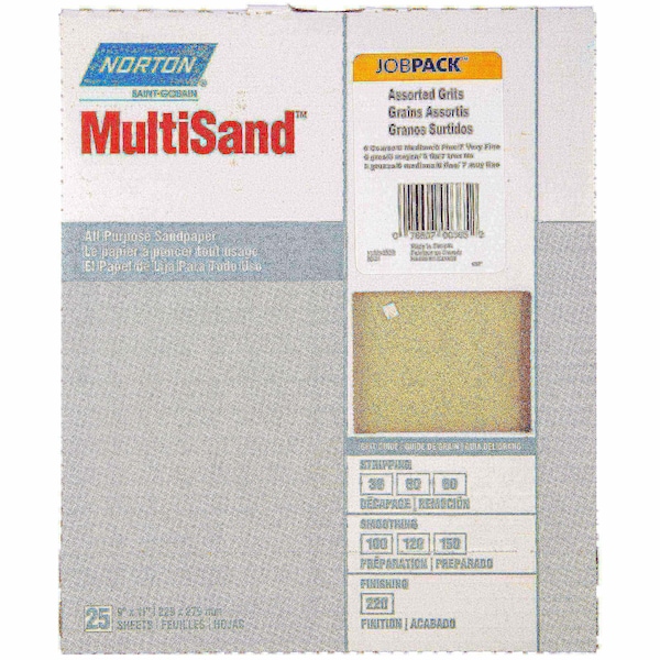 Norton Co ECONOMY SNDPAPR ASST 9 X 11 NR00365 - main